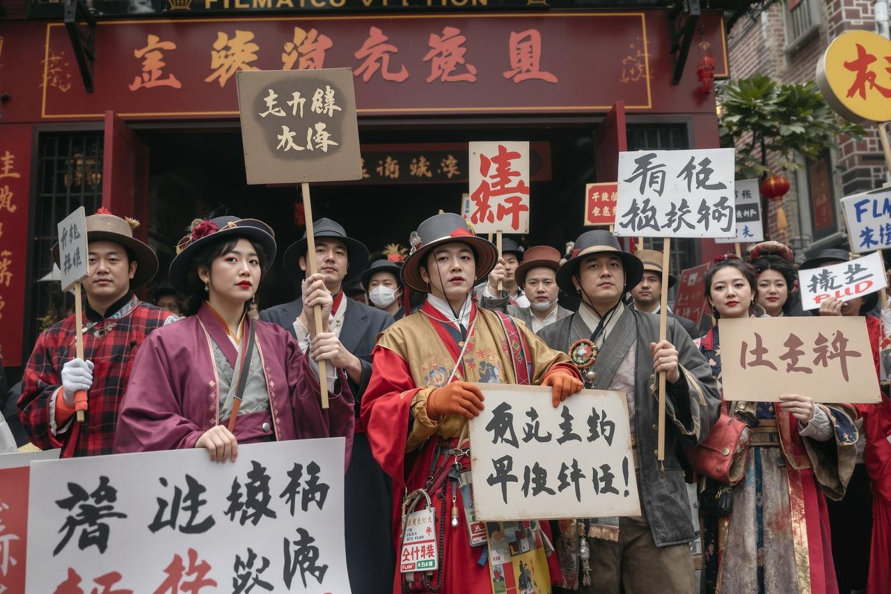 某影视城拖欠群演工资
